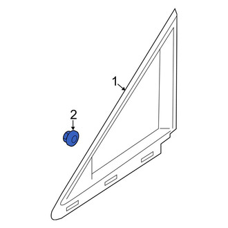 Ford OE - Grille Reinforcement Nut