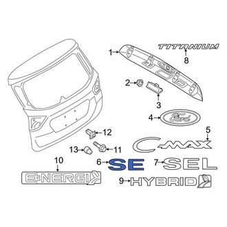 Ford OE - Rear Door Emblem
