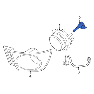 Ford OE - Front Headlight Bulb
