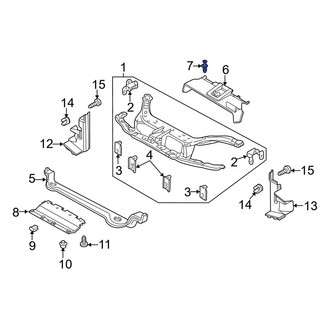 Ford OE - Cowl Extension Bolt