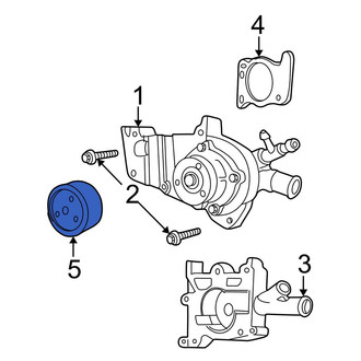 Ford OE - Engine Water Pump Pulley