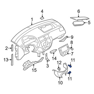 Ford OE - Fog Light Screw