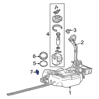Ford OE - Fuel Tank Pressure Sensor