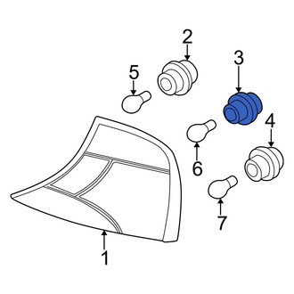 Ford OE - Front Parking Light Bulb Socket