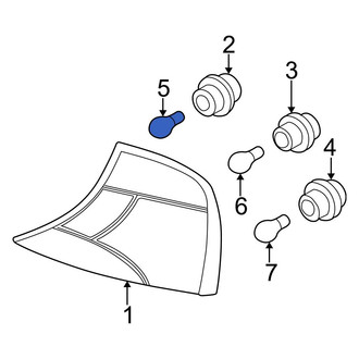 Ford OE - Tail Light Bulb