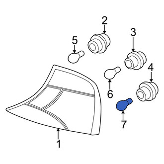 Ford OE - Rear Brake Light Bulb