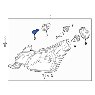 Ford OE - Front Turn Signal Light Bulb