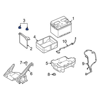 Ford OE - Headlight Mounting Nut