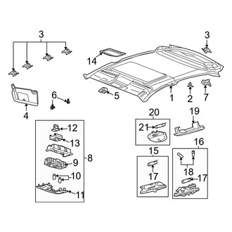Ford OE - Lower Bumper Cover Spacer Panel Screw