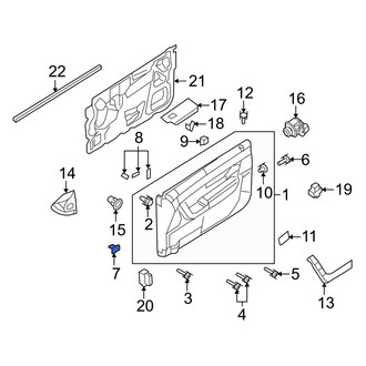 Ford OE - Door Interior Trim Panel Nut