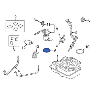 Ford OE - Fuel Pump Tank Seal