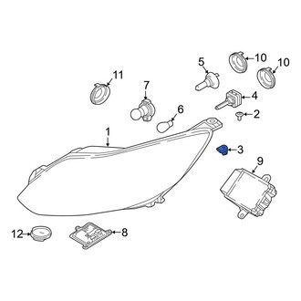 Ford OE - Headlight Mounting Nut