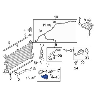 Ford OE - Engine Coolant Outlet Flange