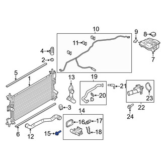 Ford OE - Engine Water Pump Bolt