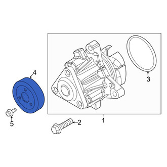 Ford OE - Engine Water Pump Pulley
