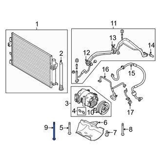 Ford OE - A/C Compressor Bolt