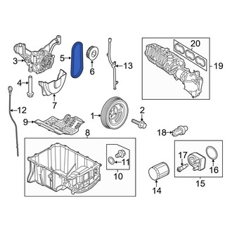 Ford OE - Engine Timing Belt