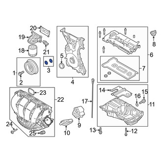 Ford OE - Engine Crankshaft Pulley Washer