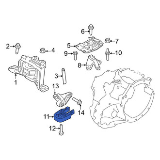 Ford OE - Automatic Transmission Mount