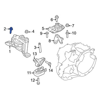 Ford OE - Engine Mount Bolt