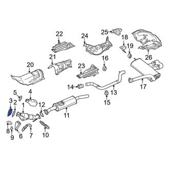 Ford OE - Catalytic Converter Clamp
