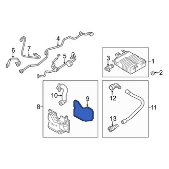 Ford OE - Vapor Canister Purge Valve Assembly Gasket