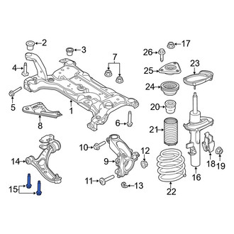 Ford OE - Suspension Control Arm Bolt