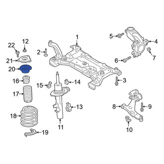 Ford OE - Front Suspension Strut Bearing