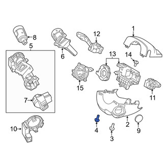 Ford OE - Steering Column Cover Screw