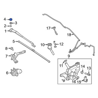 Ford OE - Wiper Arm Cap