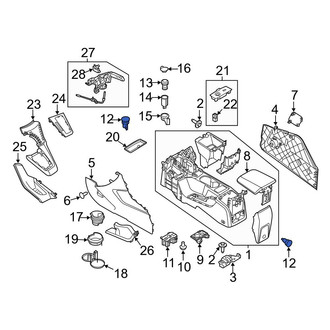 Ford OE - 12 Volt Accessory Power Outlet