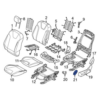Ford OE - Front Left Power Seat Switch