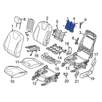 Ford OE - Front Right Seat Lumbar Support Cushion