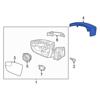 Ford OE - Front Right Door Mirror Cover
