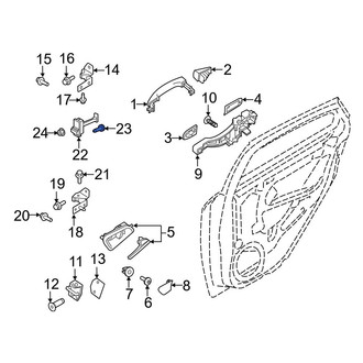 Ford OE - Door Check Bolt