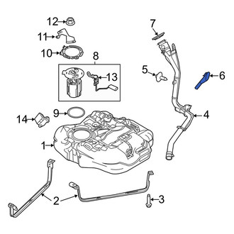 Ford OE - Fuel Filler Neck Adapter
