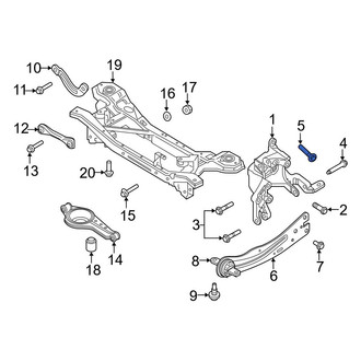 Ford OE - Rear Suspension Knuckle Bolt