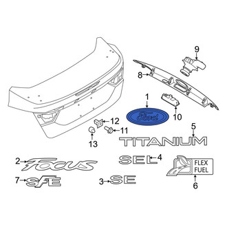 Ford OE - Rear Door Emblem