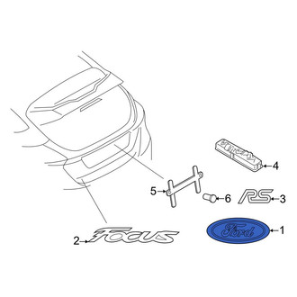 Ford OE - Rear Door Emblem