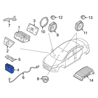 Ford OE - Infotainment Display Control Module