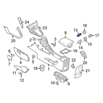 Ford OE - Rear Right 12 Volt Accessory Power Outlet