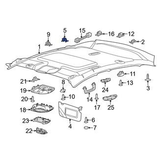 Ford OE - Interior Grab Bar Clip