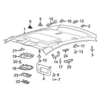 Ford OE - Interior Grab Bar Clip