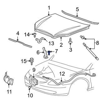 Ford OE - Hood Hinge Bolt