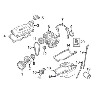 Ford OE - Engine Oil Drain Plug