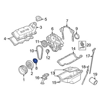 Ford OE - Front Engine Crankshaft Seal