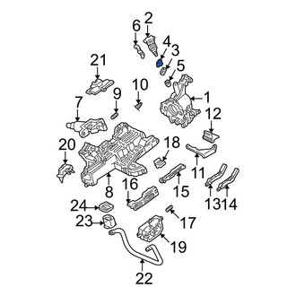 Ford OE - Steering Column Bearing Retaining Ring