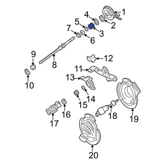 Ford OE - Steering Column Spring