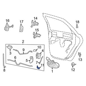 Ford OE - Front Right Door Jamb Switch