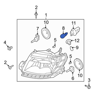 Ford OE - Turn Signal Light Bulb